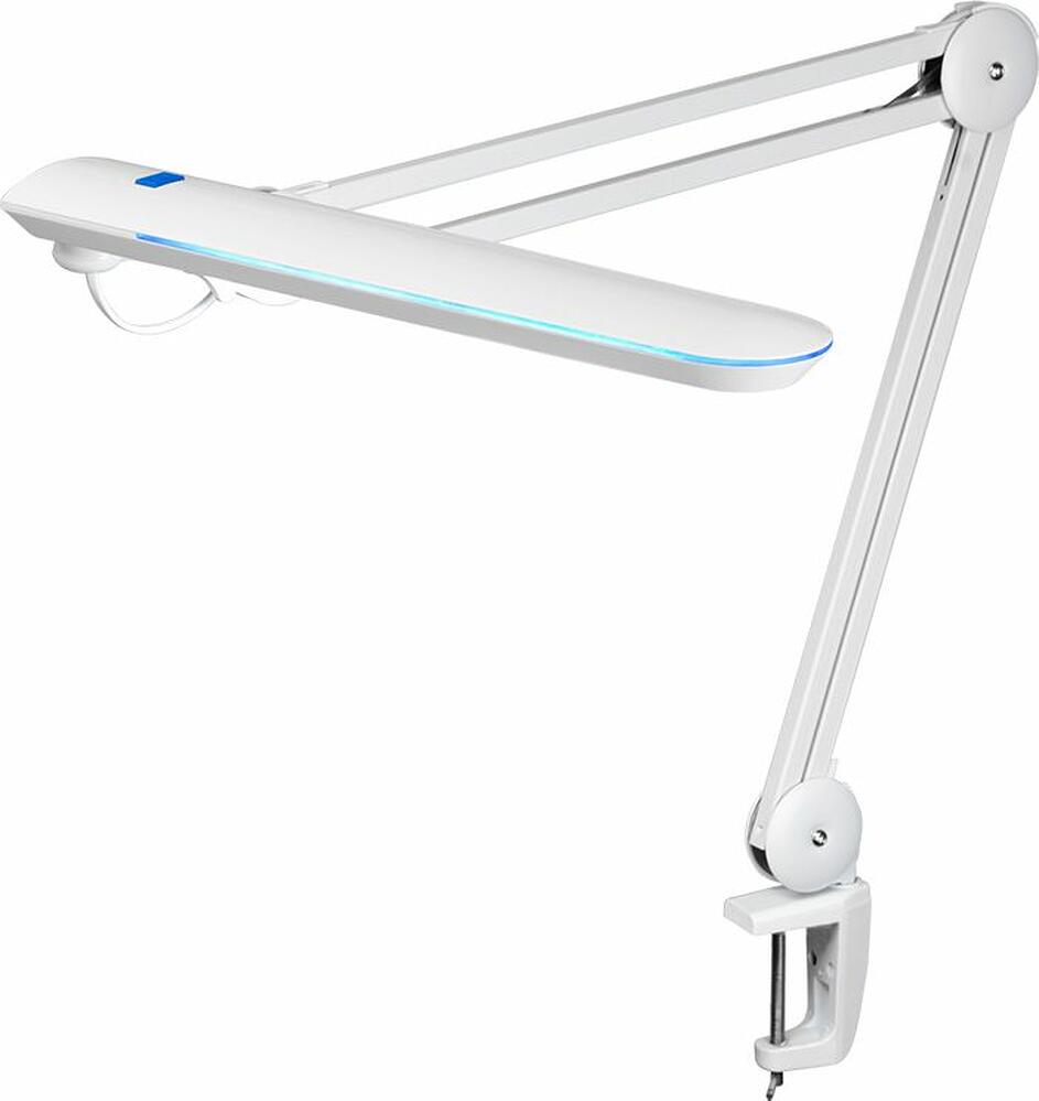 REXANT 31-0407 Лампа настольная бестеневая, струбцина, Blue Stream, 60 SMD LED, белая REXANT