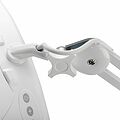 REXANT 31-0513 Лупа на струбцине квадратная 5D с подсветкой 60 SMD LED, сенсорный регулятор яркости, 190х157мм, белая REXANT