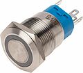 REXANT 36-3441 Кнопка антивандальная Ø19 250В Фикс (5с) OFF-ON/ON-OFF подсв/синяя REXANT REXANT 36-3441 Кнопка антивандальная Ø19 250В Фикс (5с) OFF-ON/ON-OFF подсв/синяя REXANT