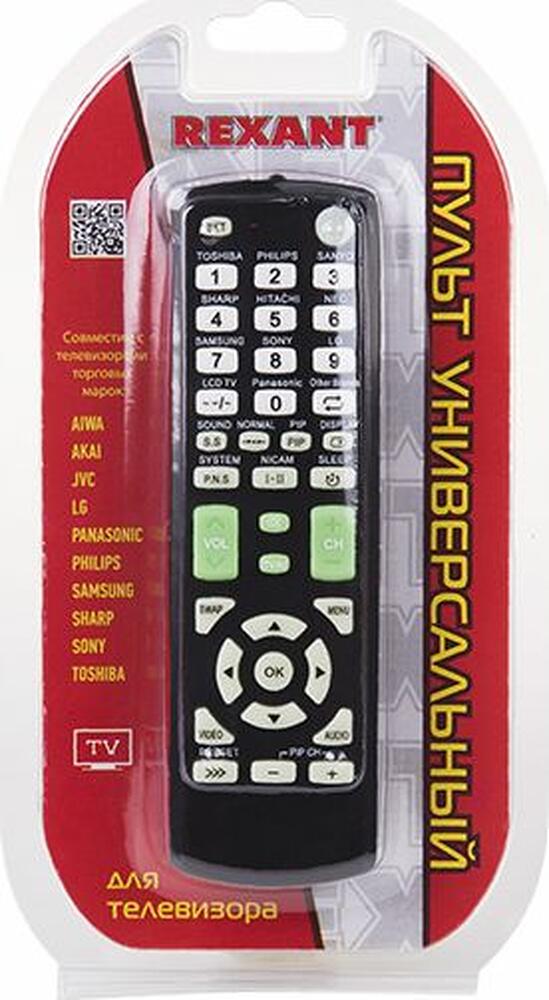 REXANT 38-0015 Пульт универсальный для телевизора RX-E877 REXANT