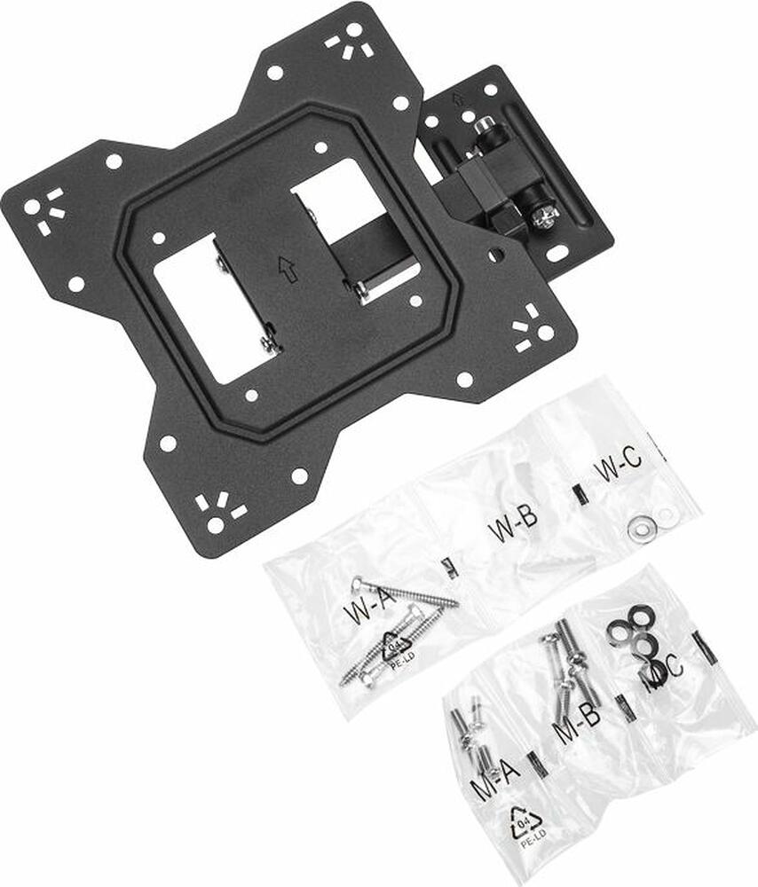 REXANT 38-0060-1 Кронштейн для телевизора 23 quot;-43 quot;, наклонно-поворотный, 1 колено, серия HOME REXANT