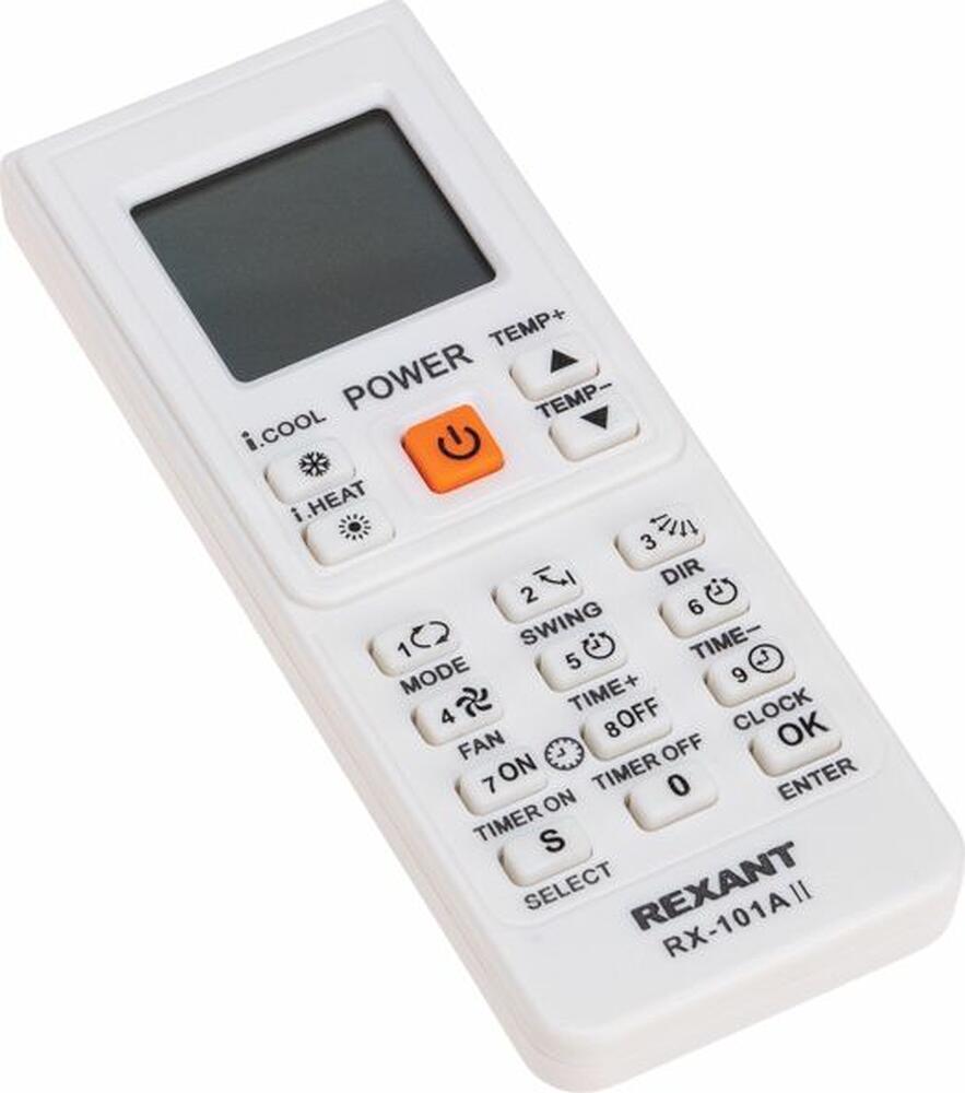 REXANT 38-0103 Пульт универсальный для кондиционеров RX-101AII REXANT 