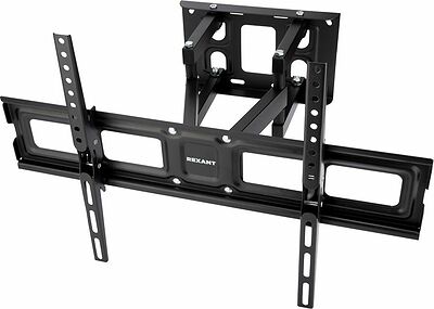 REXANT 38-0370 Кронштейн для телевизора 37 quot;-75 quot;, наклонно-поворотный, двойное колено REXANT