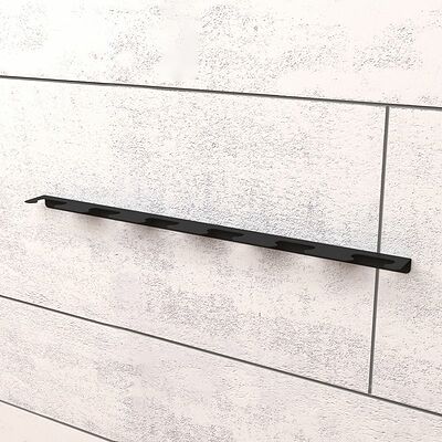 REXANT 38-0710 Держатель для ручного инструмента с гладкими ручками, настенный, черный REXANT