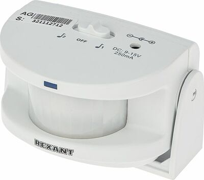 REXANT 46-0215 Беспроводной звонок с выносным датчиком движения (модель GS-215) REXANT