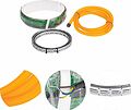 REXANT 51-0507-3 Теплый пол, кабельная секция Slim RNB-105-1900 1900Вт, 105м, 8,5-12,5м² двухжильный REXANT