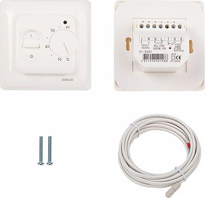 REXANT 51-0531 Терморегулятор механический R70XT белый REXANT