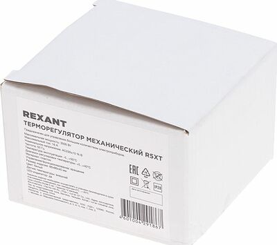 REXANT 51-0592 Терморегулятор механический R5XT белый REXANT