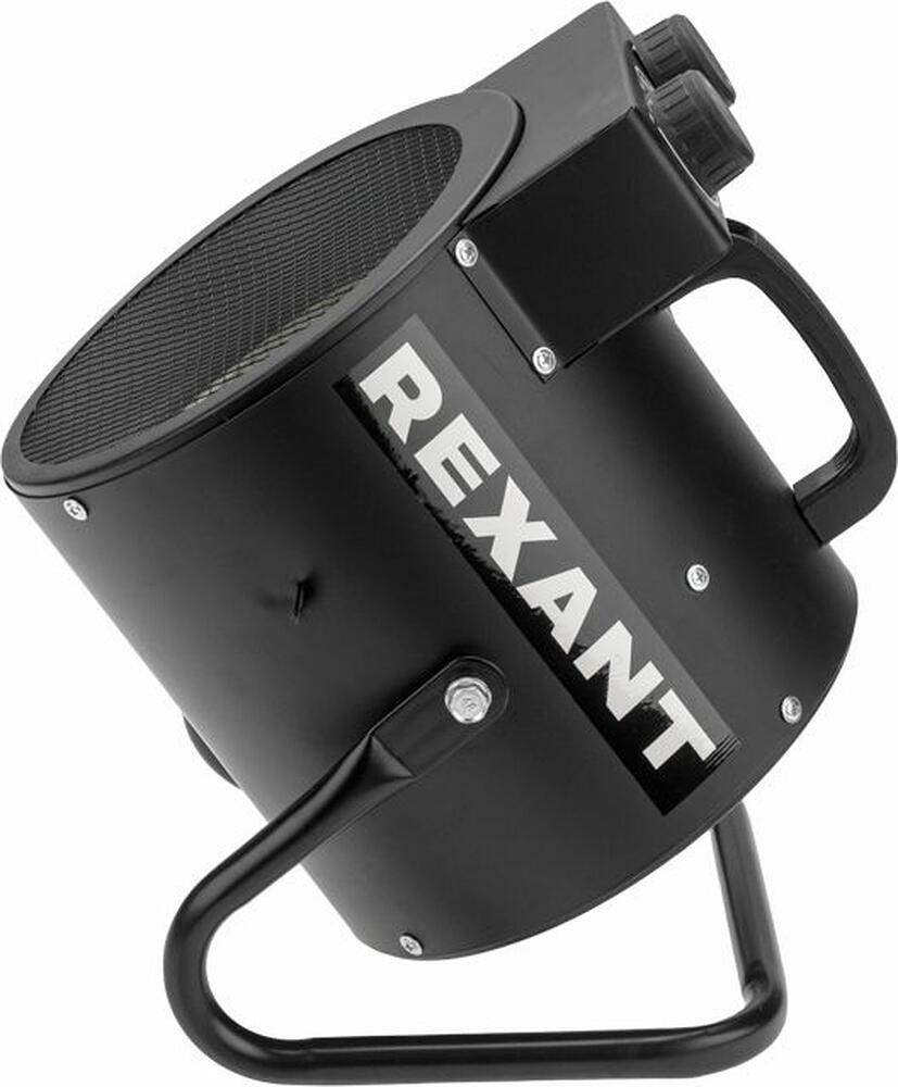 REXANT 60-0039 Пушка тепловая электрическая, круглая, регулировка угла наклона, ТЭН, 3кВт REXANT