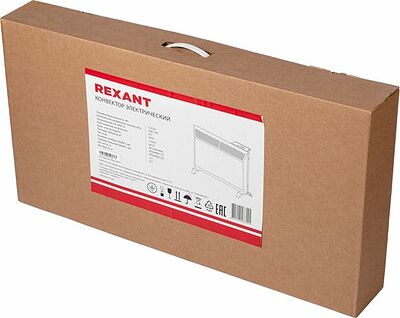 REXANT 60-0082 Электрический конвектор с электронным термостатом, 2 кВт, Х-монолит REXANT