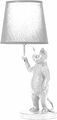 REXANT 603-1019 Светильник декоративный настольный МОБИ quot;Кот с зонтом quot; , с цоколем Е14, 40 Вт, цвет белый REXANT REXANT 603-1019 Светильник декоративный настольный МОБИ quot;Кот с зонтом quot; , с цоколем Е14, 40 Вт, цвет белый REXANT