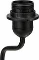 REXANT 603-1021 Светильник декоративный настольный Акцент quot;Леопард quot; черный с черным абажуром, с цоколем Е27, 40Вт REXANT