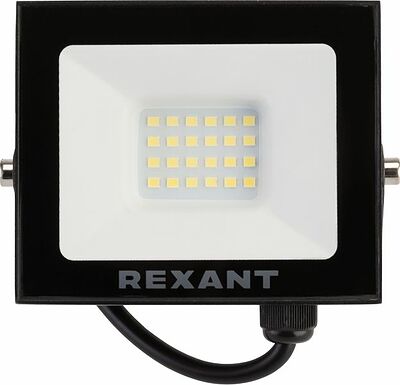 REXANT 605-003 Прожектор светодиодный СДО 30Вт 2400Лм 6500К холодный свет, черный корпус REXANT