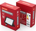 REXANT 605-009 Прожектор светодиодный СДО 50Вт 4000Лм 6500К холодный свет, с микроволновым настраиваемым датчиком движения REXANT