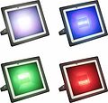 REXANT 605-012 Прожектор цветного свечения мультиколор (RGB) 30Вт с пультом ДУ REXANT