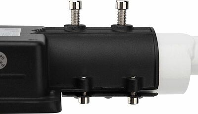 REXANT 607-405 Кронштейн на опору с 1 хомутом белый (625х460х280 Ø51) REXANT арт.607-300; 607-301;607-303 