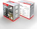 REXANT 609-001 Светильник настольный Click 4Вт, LED, 4000К, диммируемый 3 ступени, заряжаемый, на прищепке, белый REXANT