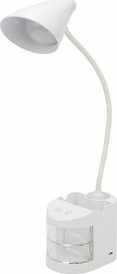 REXANT 609-006 Светильник настольный REXANT Click Shift с ночником, на основании, LED, 6 Вт, 4000 К, диммируемый 3 ступени, заряжаемый (автономный режим 3 часа)