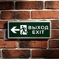 REXANT 74-1312 Светильник аварийно-эвакуационный «ВЫХОД-EXIT» – фигура-стрелка, светодиодный двухсторонний 1.5 ч, 3 Вт 