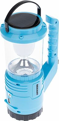REXANT 75-721 Фонарь прожекторный, двухрежимный, с солнечной батареей, индикатором зарядки и функцией Power bank REXANT