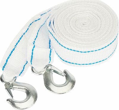 REXANT 80-0225 Трос буксировочный 10т, 5м, с двумя крюками REXANT