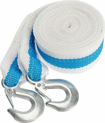 REXANT 80-0229 Трос буксировочный 7т, 5м, с двумя крюками, в чехле REXANT