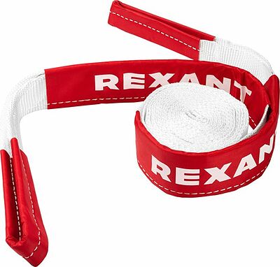 REXANT 80-0240 Трос динамический (стропа) 10т, 9м, в чехле REXANT