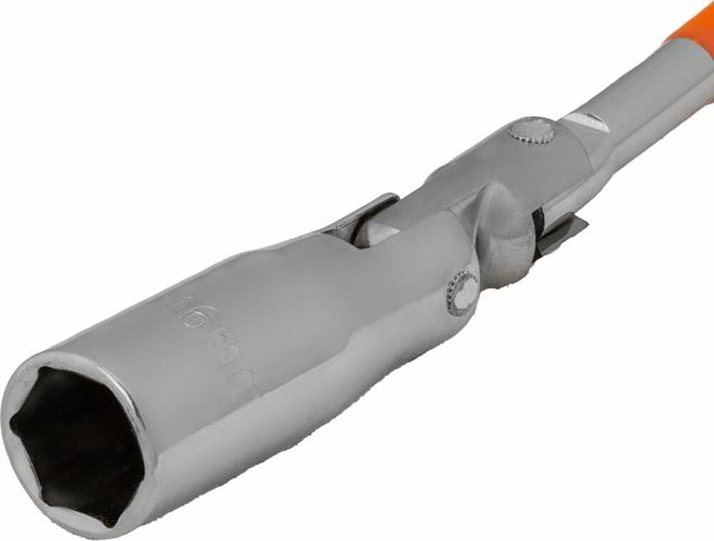 REXANT 80-0726 Ключ свечной Т-образный с карданным шарниром, 16х250мм REXANT