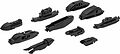 REXANT 80-0922 Щетка стеклоочистителя бескаркасная Multi Clamp, 400мм REXANT