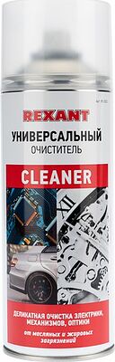 REXANT 85-0002 Очиститель универсальный CLEANER, 520мл (400мл), аэрозоль REXANT