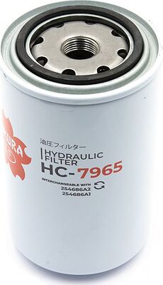 Sakura HC-7965 фильтр гидравлический навинчиваемый для техники CASE, 93×145 мм
