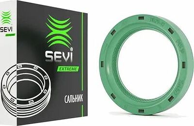 SEVI 8037-1043 сальник первичного вала КПП ГАЗель, Соболь, Волга, NBR (31029-1701043)