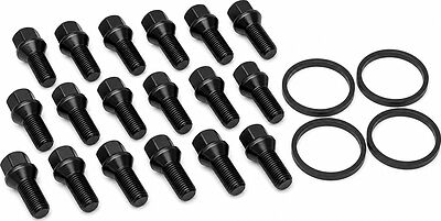 Комплект Sparco: 16 болтов B15 M12x1,5x26 и 4 кольца 63,3x56,6 мм (81720059)