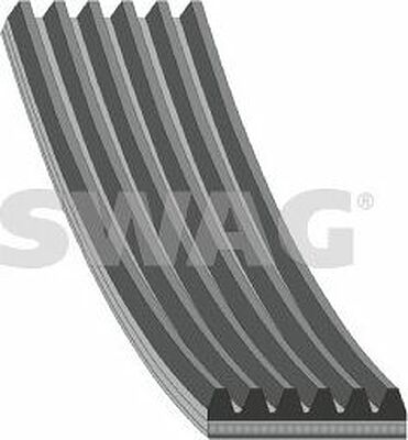 SWAG 30 93 9795 поликлиновой ремень 6PK
