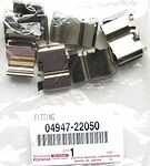 Toyota 04947-22050 комплект установочный передних тормозных колодок