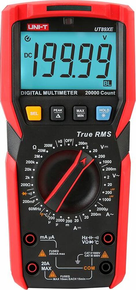 UNI-T 13-0077 Мультиметр универсальный UNI-T UT89XE