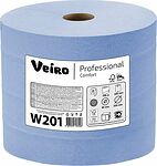 Veiro Professional W201 протирочная бумага двухслойная, рулон 1000 листов 24×35 см, голубая Veiro Professional W201 протирочная бумага двухслойная, рулон 1000 листов 24×35 см, голубая