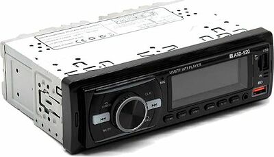 Вымпел ASD-920 автомагнитола 1 DIN, FM/USB/SD/AUX, пульт ДУ, 4 × 25 Вт