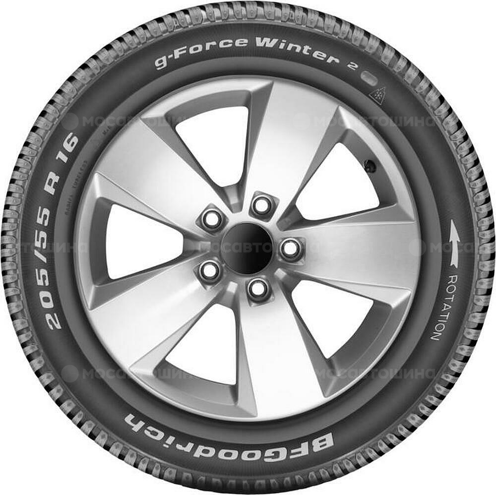 侧视图 BFGoodrich G-Force Winter 2 SUV 205/70 R16 97H 