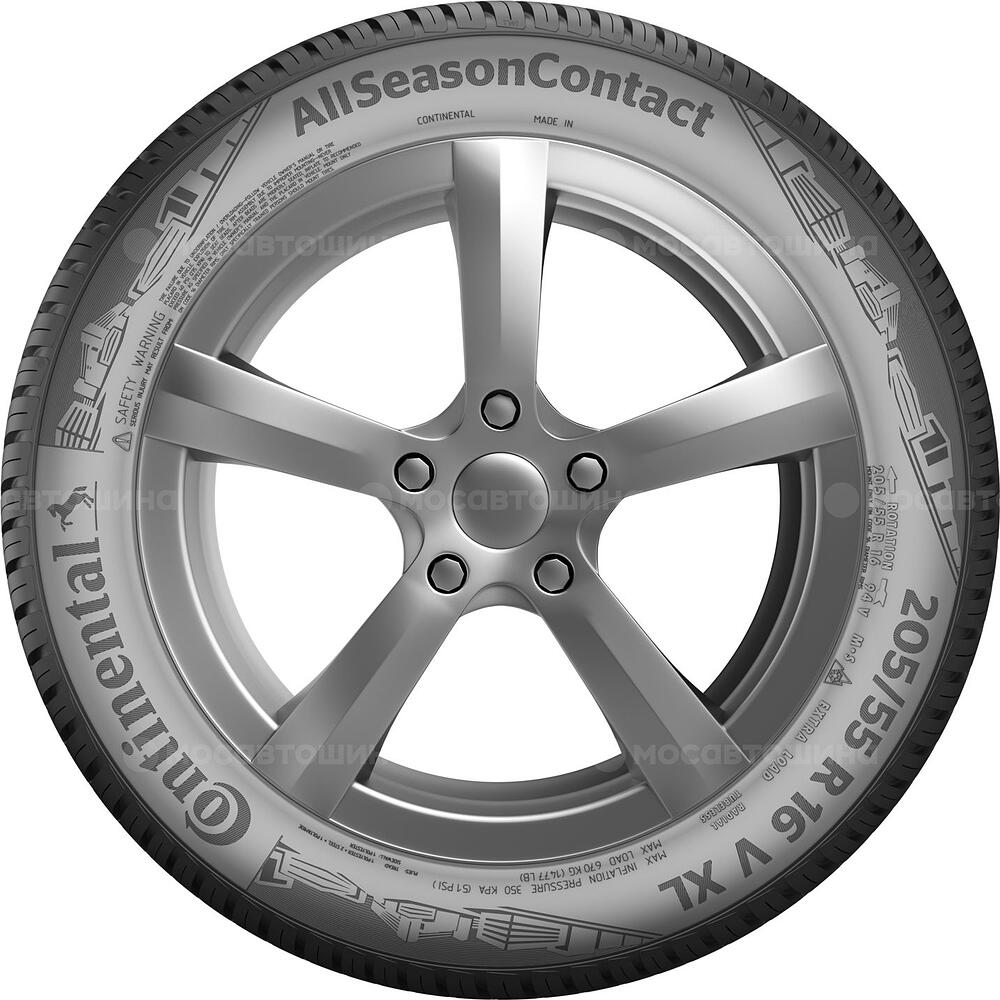 侧面视图 Continental AllSeasonContact 2