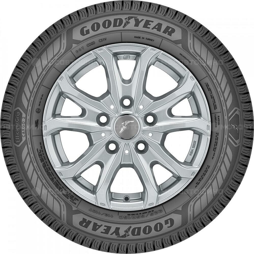 侧视图 Goodyear EfficientGrip Cargo 2 225/65 R16 110T 