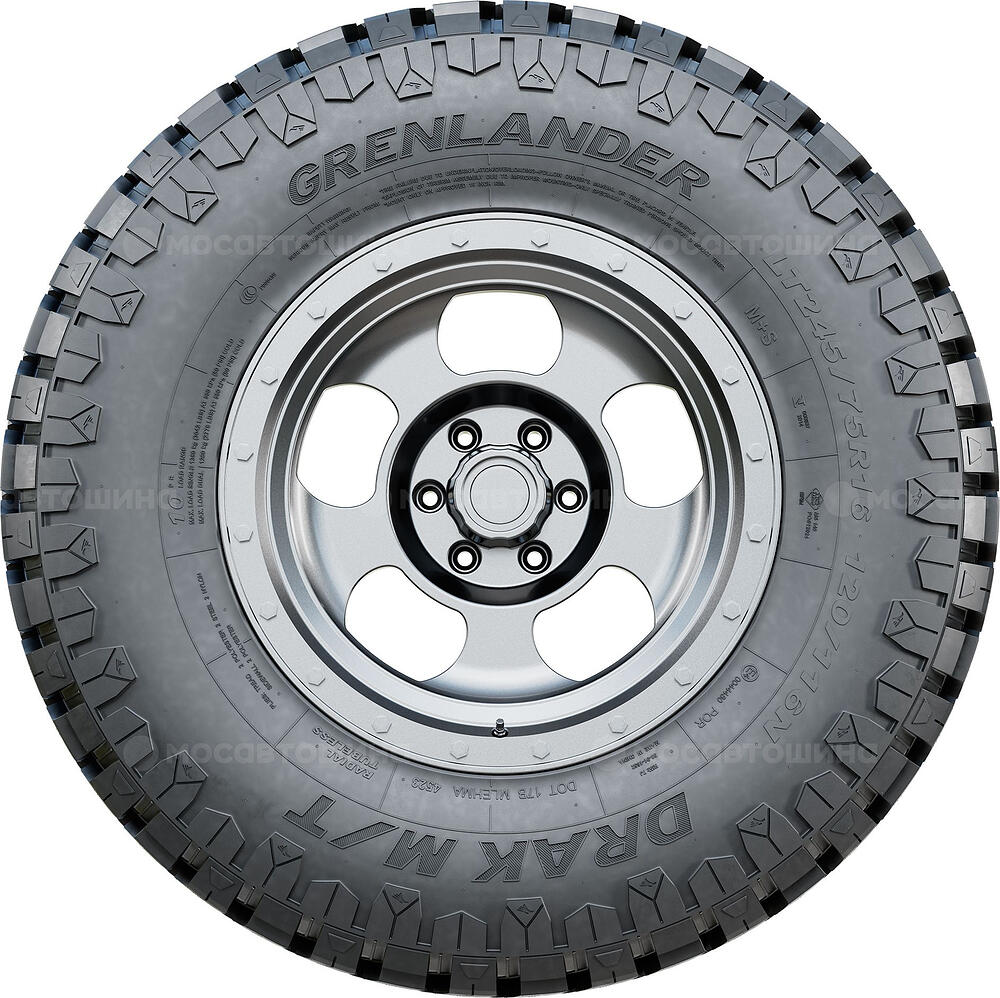 侧视图 Grenlander Drak M/T 215/75 R15 100/97Q