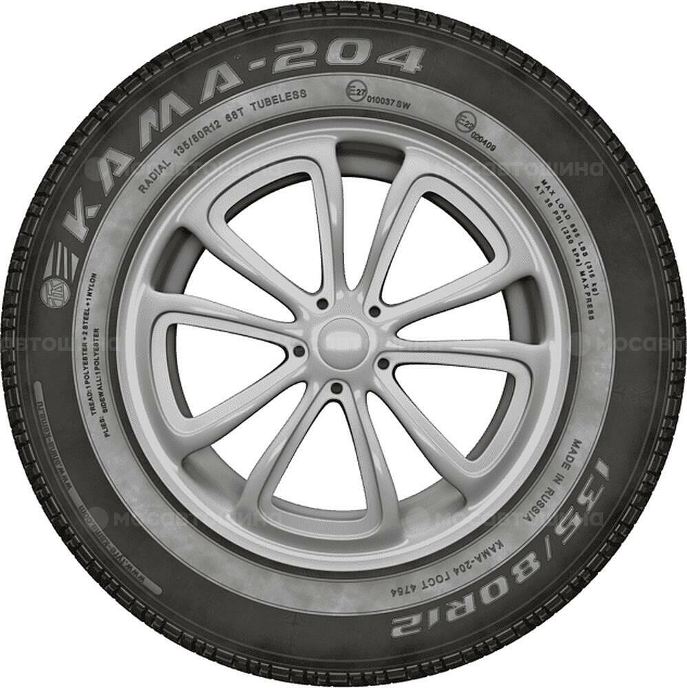 侧视图 Кама 204 175/70 R13 82H 