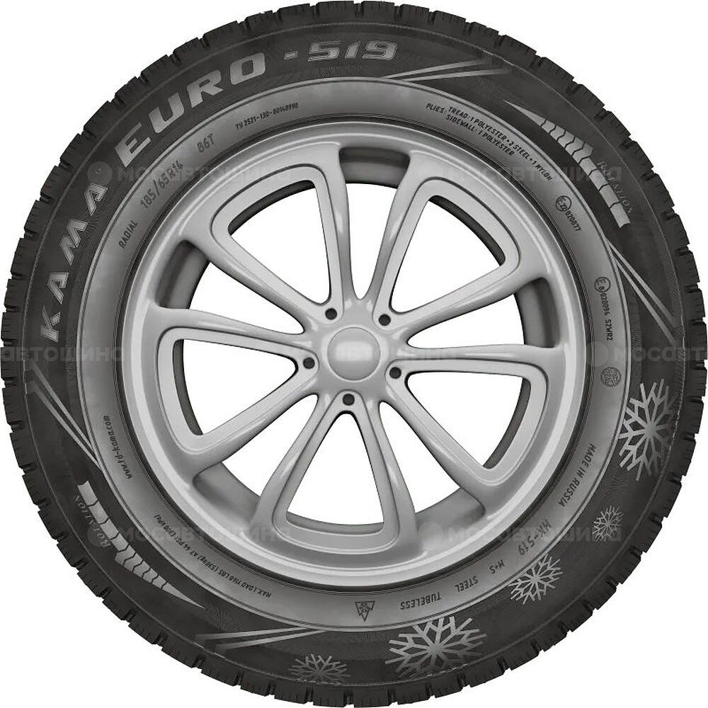 侧视图 Кама Евро 519 (нешип) 175/65 R14 