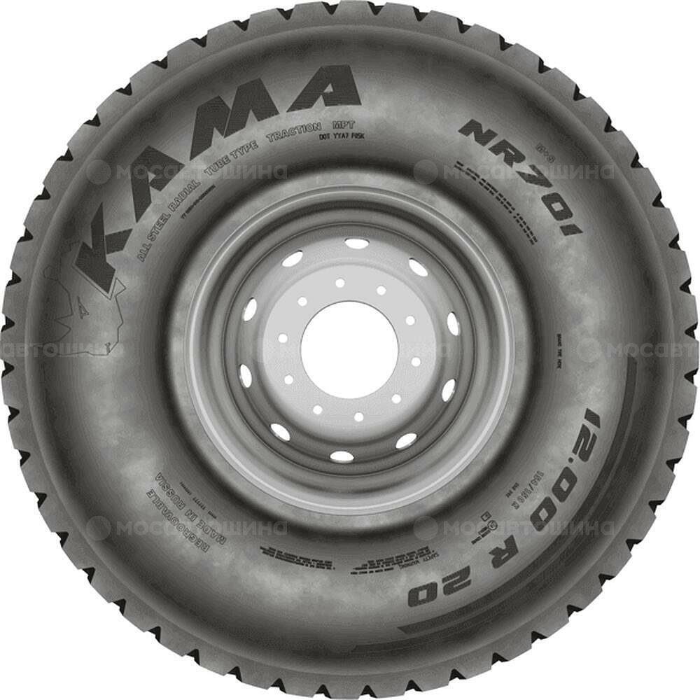 侧视图 Кама NR 701 12x24 (Ведущая ось)