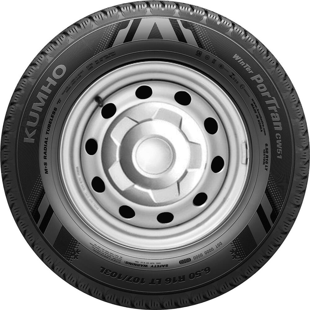 侧视图 Kumho CW51 205/75 R16C 110/108R