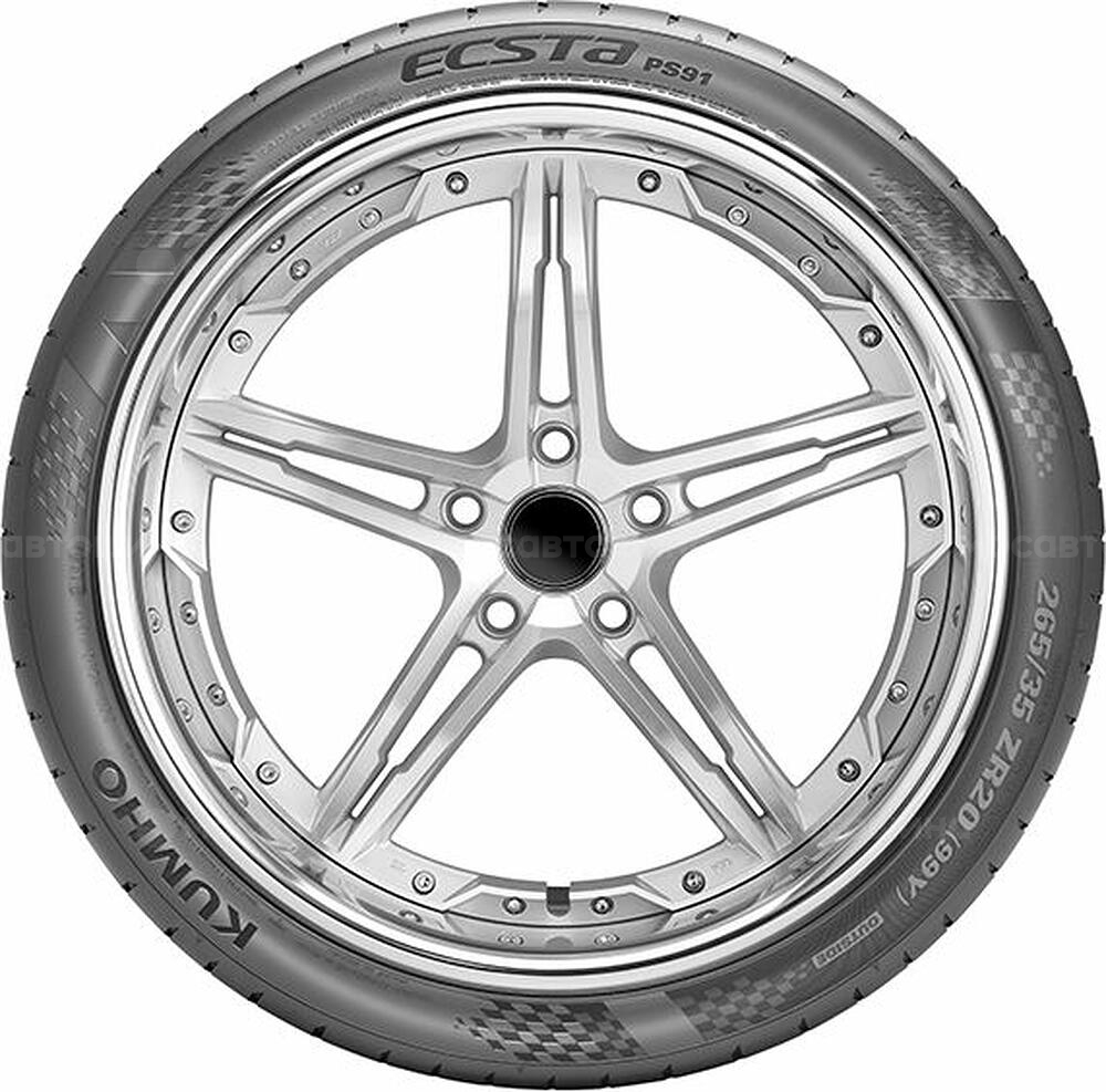 侧视图 Kumho Ecsta PS91 245/45 R19 99Y