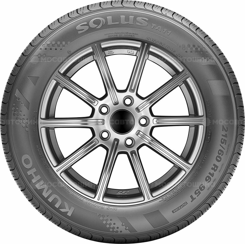 侧视图 Kumho Solus TA11 195/75 R14 92T