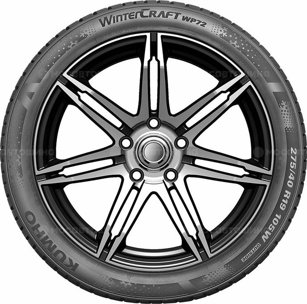 侧视图 Kumho Wintercraft WP72 285/35 R18 101V