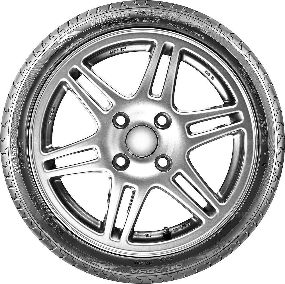 侧视图  Lassa Driveways Sport+ 255/40 R20 101Y
